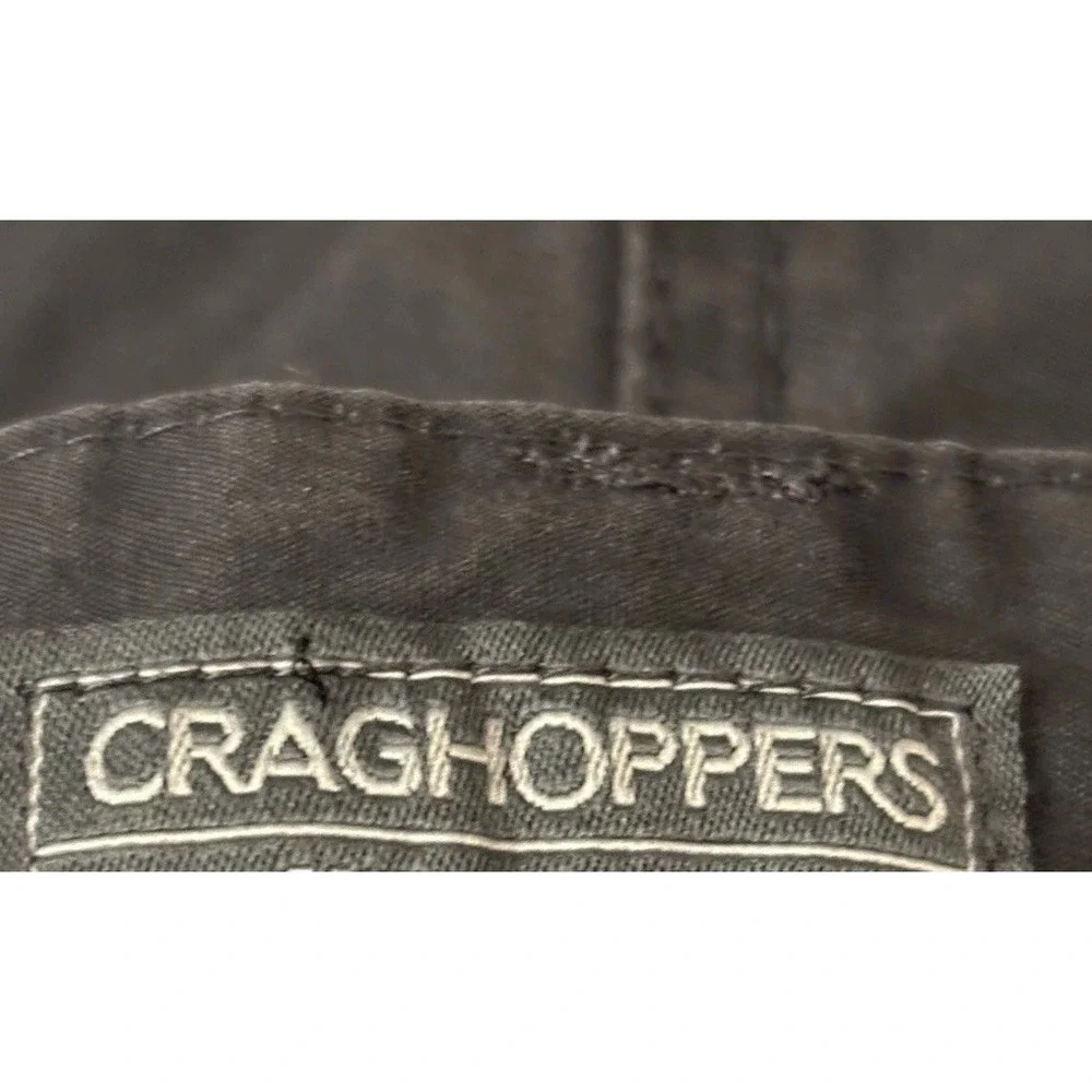 Craghoppers Bug Repel Mens 38x29 Gray Cargo Pants Outdoor Hiking Gorpcore